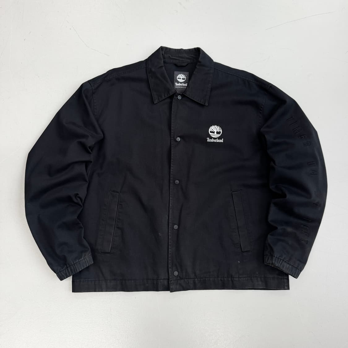 팀버랜드 코튼 코치자켓 블랙 상품이미지2
