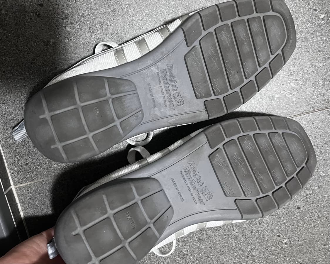 (품절제품풀박) 락피쉬 웨더웨어 블리스 레이스업 스니커즈 크림펄 230 상품이미지6