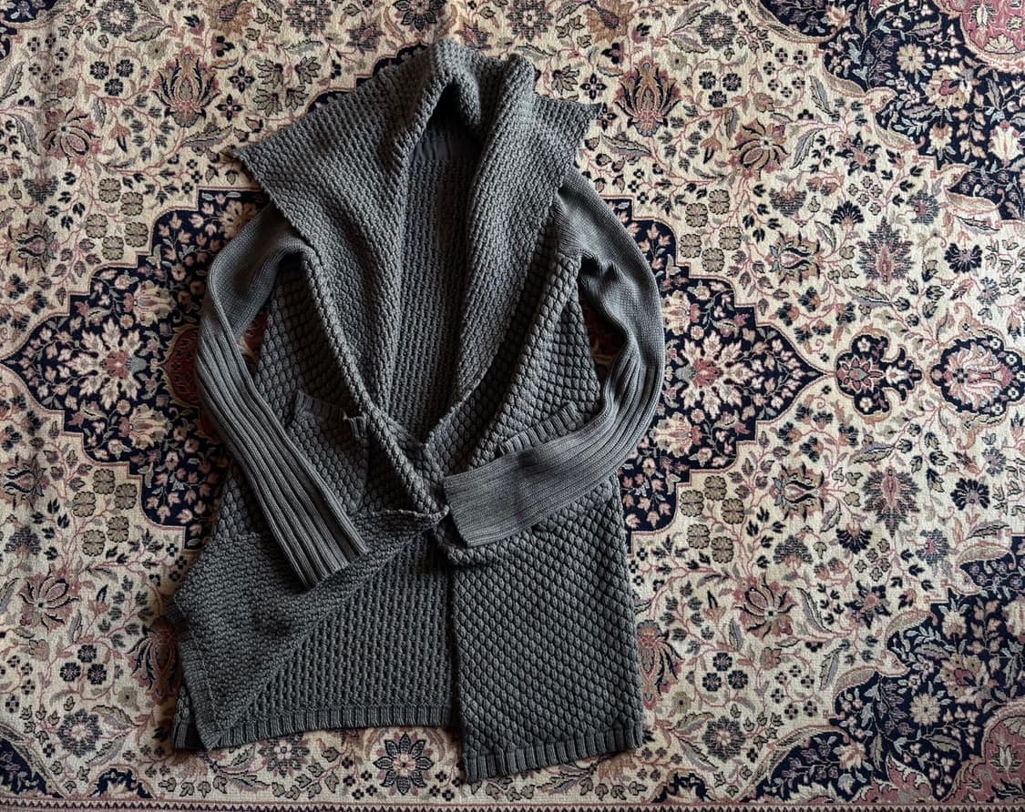 릭오웬스 니트 코트 100 상품이미지3