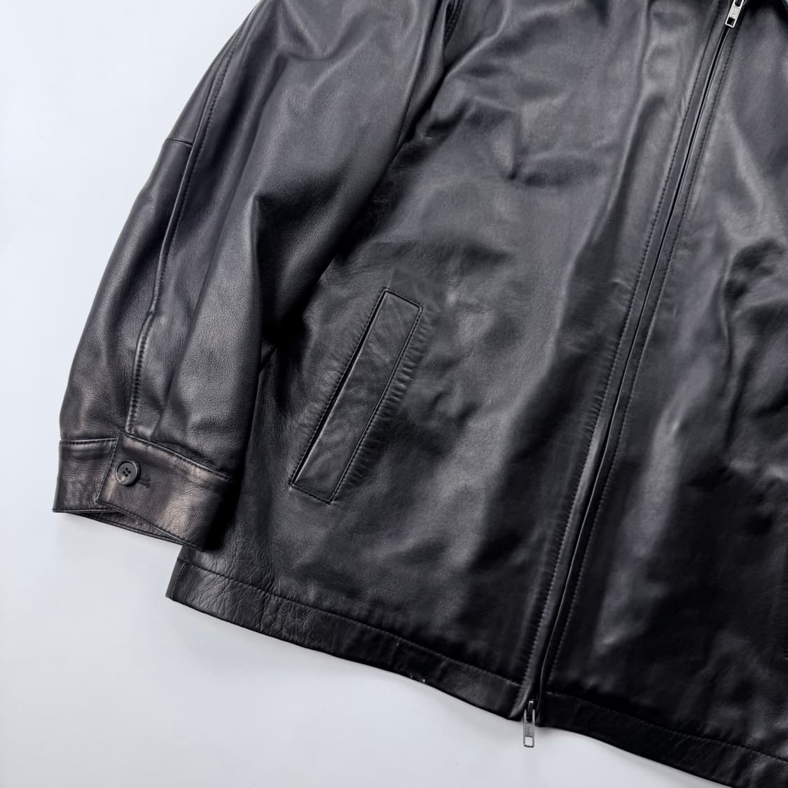 MMGL 이탈리아 램스킨 투웨이 레더자켓 상품이미지3