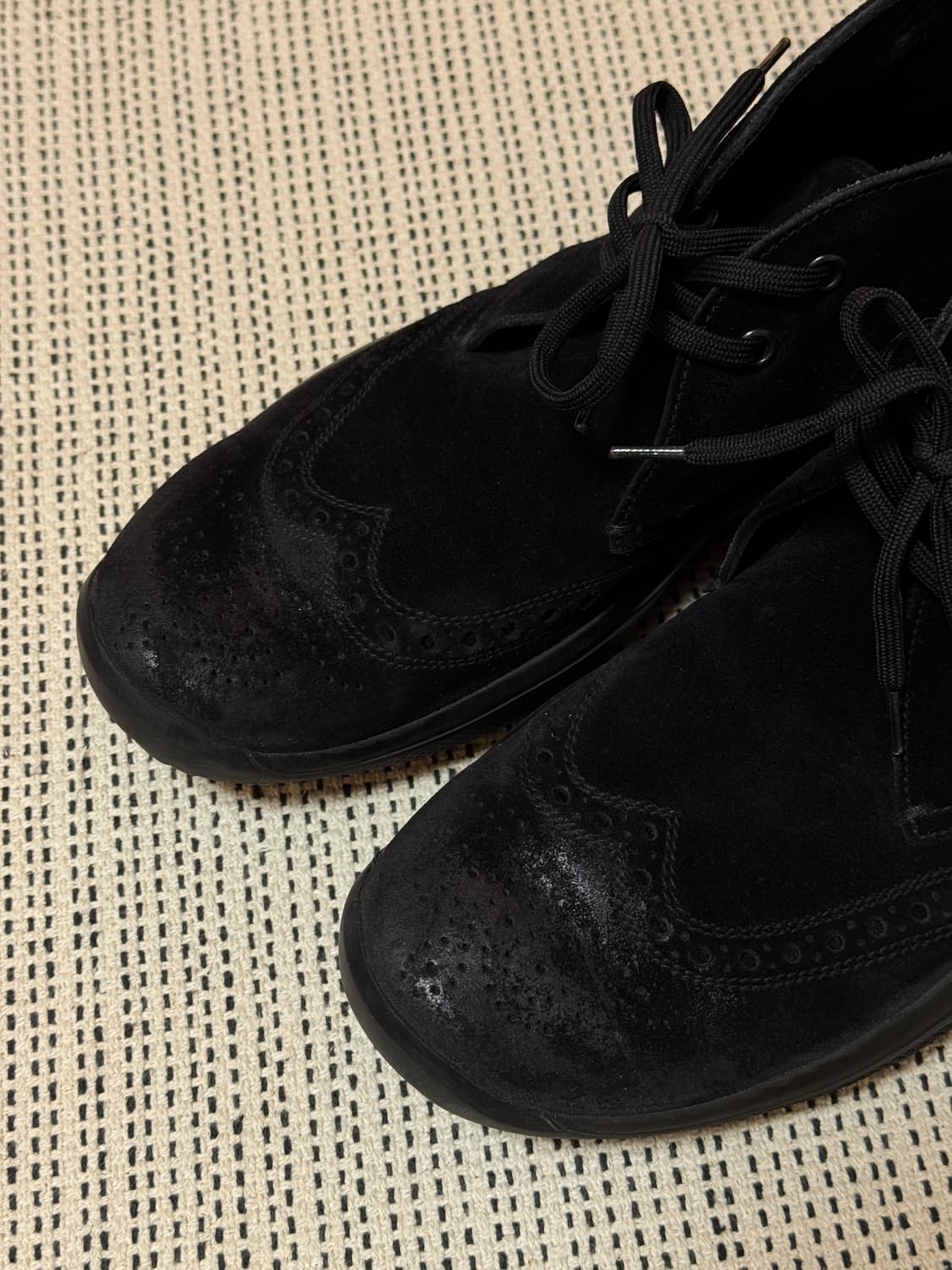 프라다 스포츠 아카이브 스웨이드 미드 부츠 상품이미지2