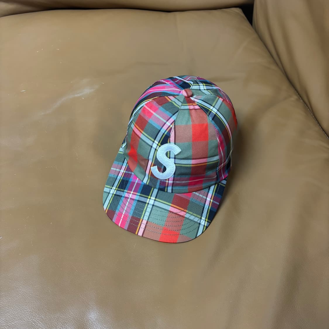 Supreme 슈프림 고어텍스 체크 S로고 6패널 볼캡 모자 Check 상품이미지2