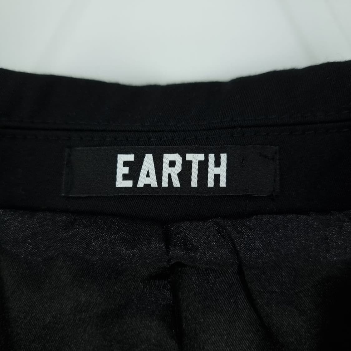 [배드블러드] 오버핏 더블 브레스트 블레이저 자켓 블랙 M19906 상품이미지7