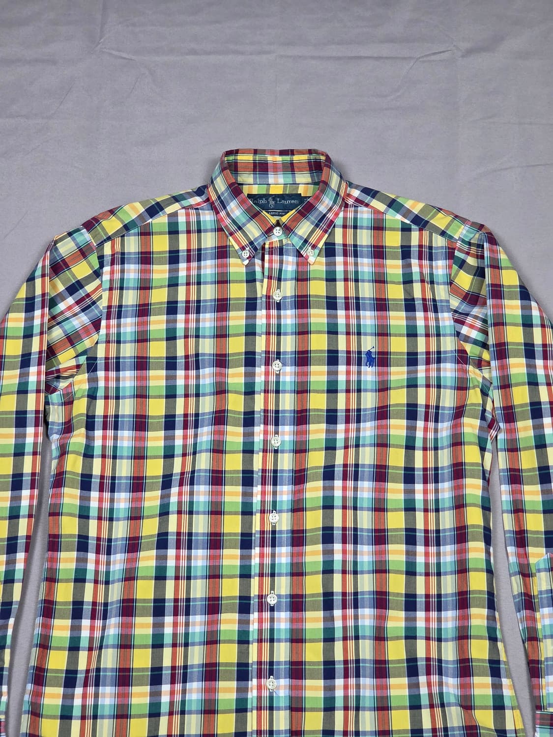 [폴로 랄프로렌] 클래식 핏 멀티체크 버튼다운 코튼 셔츠 | S00096 상품이미지2