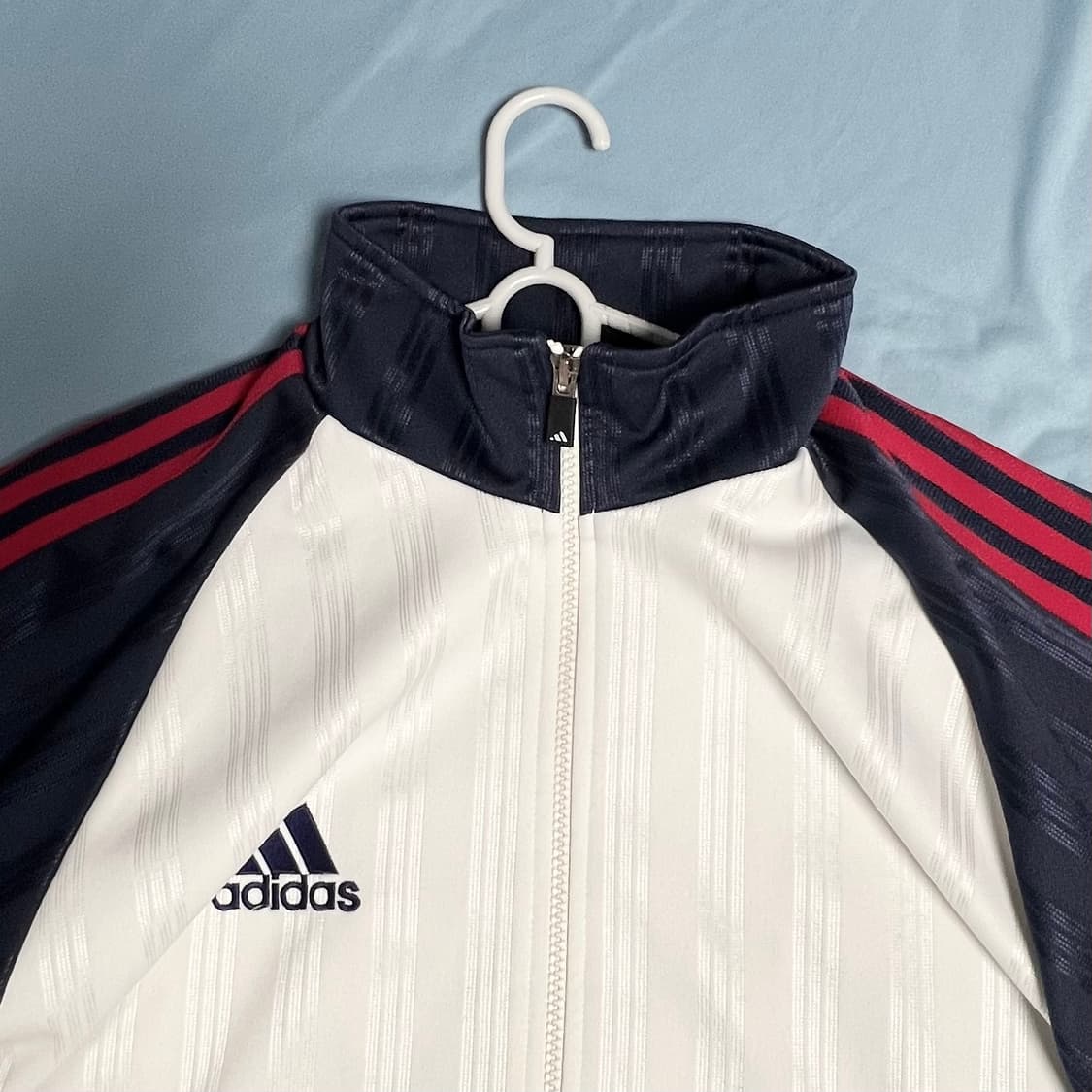 00s 아디다스 화이트 져지 M 상품이미지4