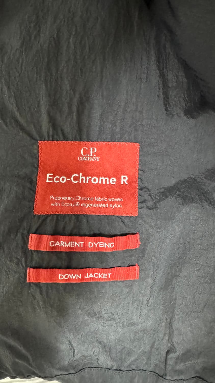 Cp 컴퍼니 에코크롬r 믹스드 패딩 23fw 상품이미지5