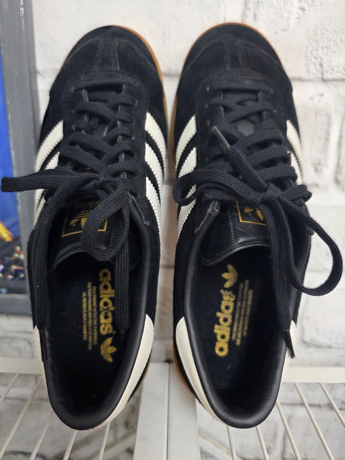 아디다스 함부르크 260 스니커즈 블랙 검흰 SE06 상품이미지7