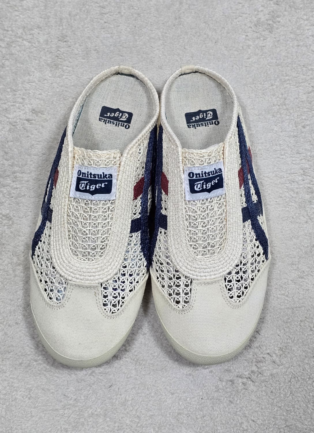 오니츠카타이거 멕시코 66 사보 마코블루 뮬 슬립온 240 상품이미지3