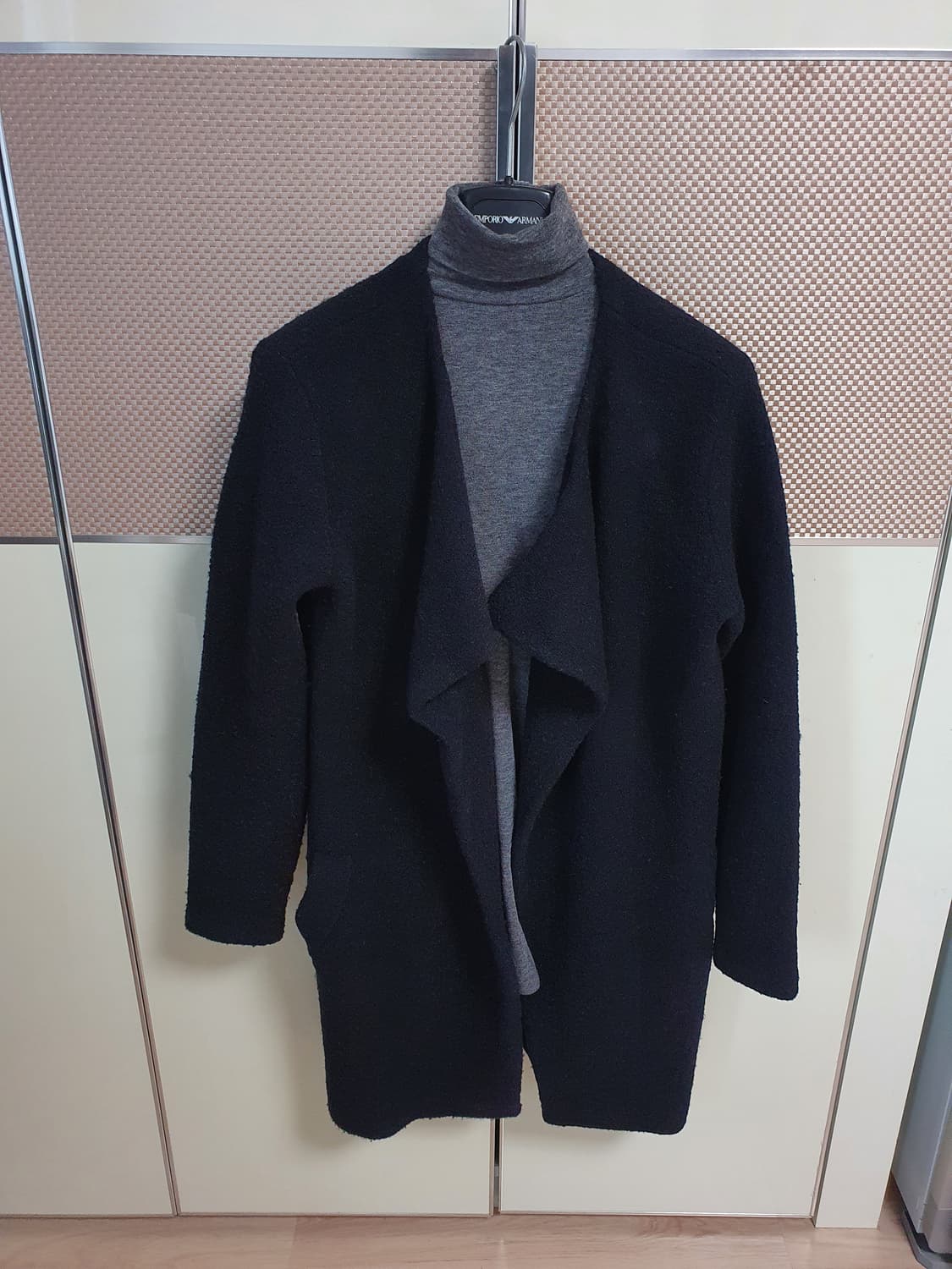 띠어리 부클레 니트코트  상품이미지1