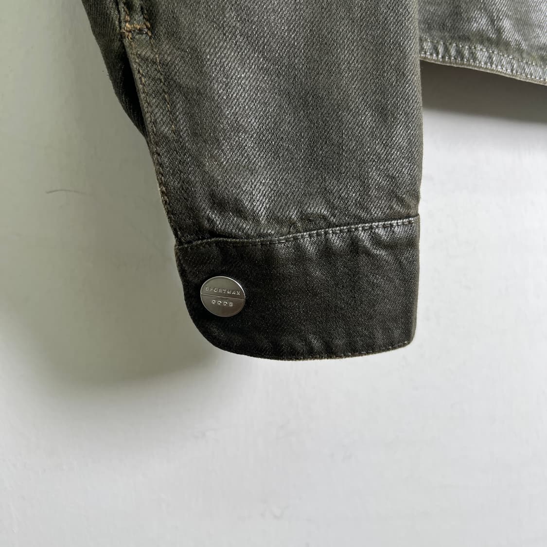 막스마라 스포츠 막스 코팅 데님 자켓 42 상품이미지7