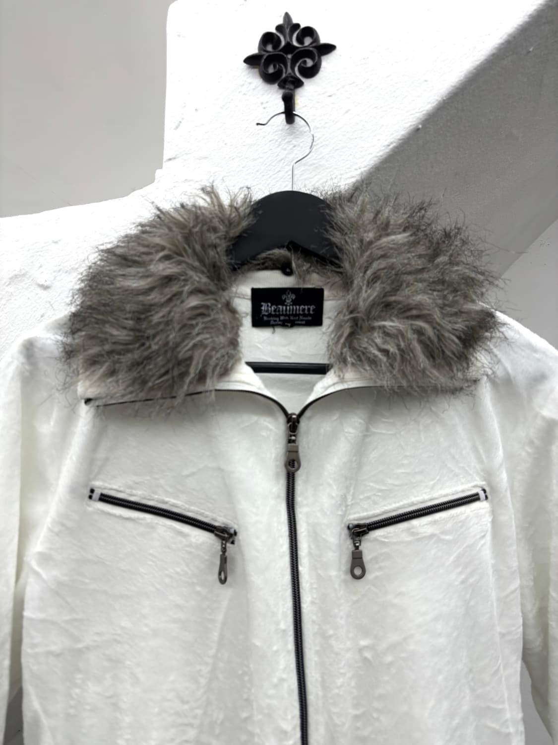 Beamere v-kei mood fur fleece jacket   상품이미지2