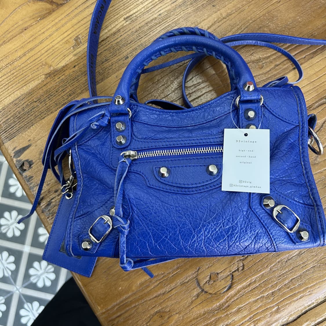 16559 - 발렌시아가 미니 시티백 모터백 상품이미지4