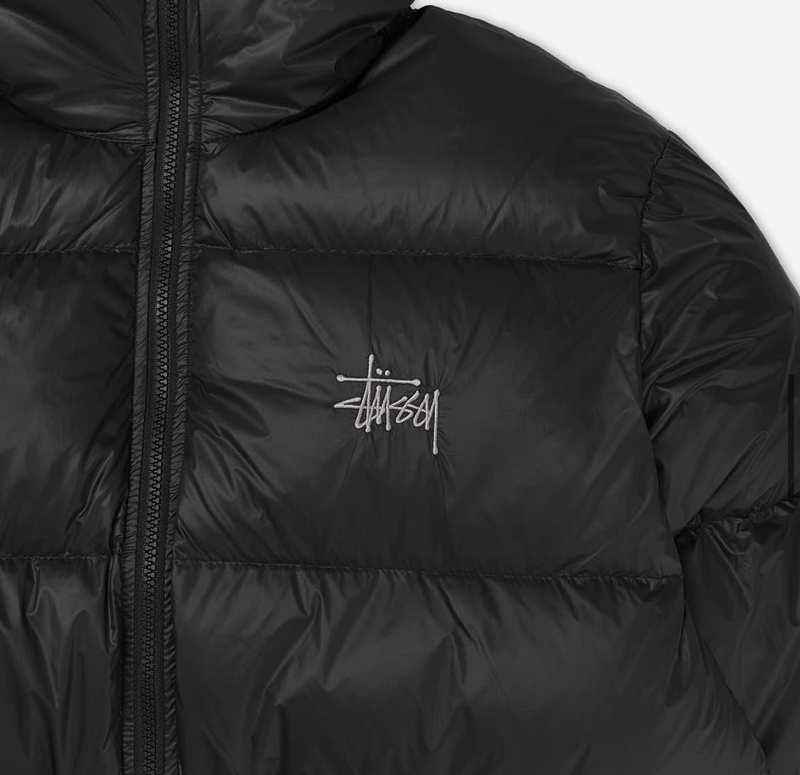 스투시 Down Parka Micro Ripstop Phantom 블랙 상품이미지3