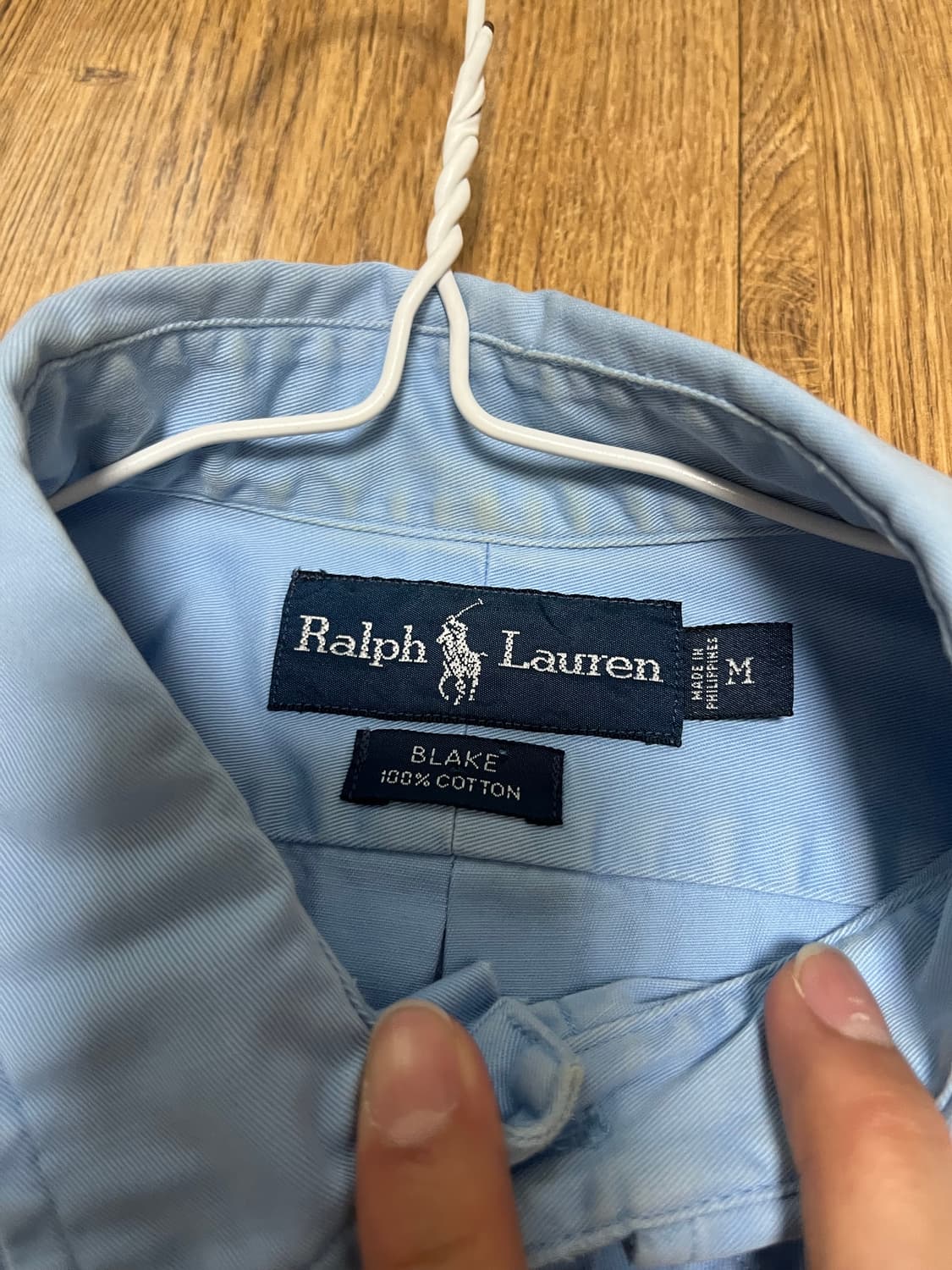 폴로 코튼 셔츠 M 상품이미지2