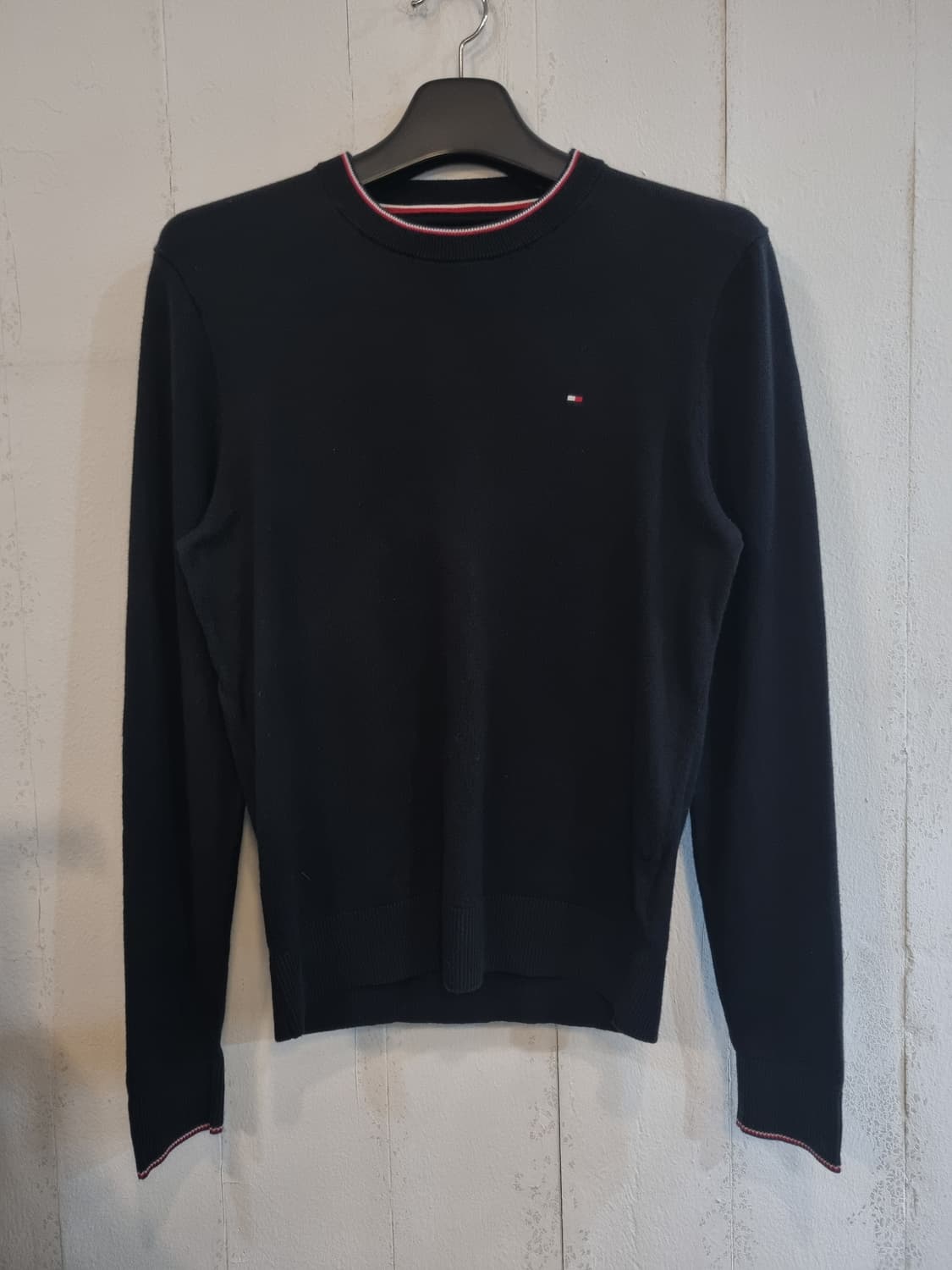 타미힐피거 캐시미어 니트 M 네이비 상품이미지1