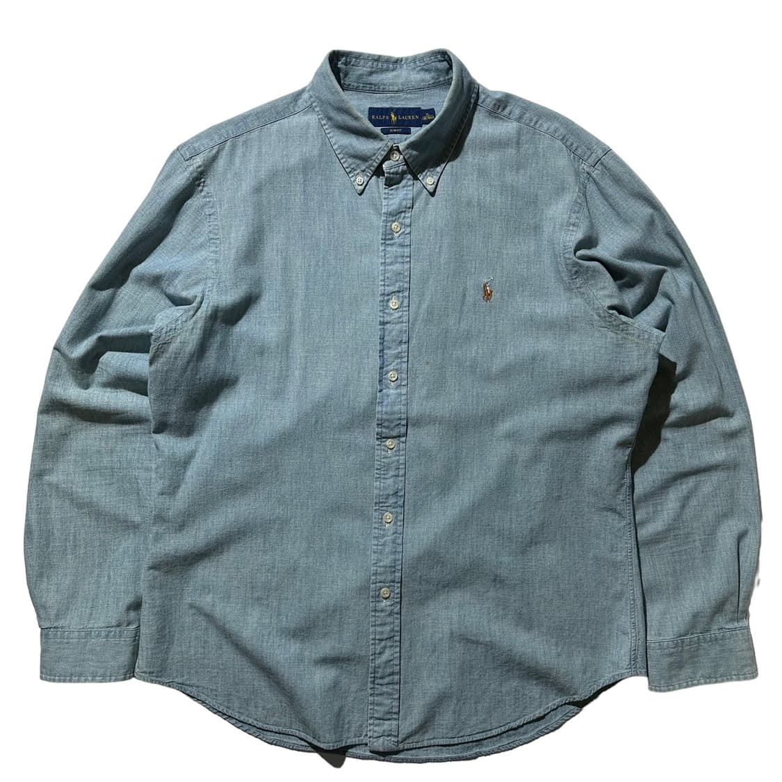 폴로 랄프로렌 데님 샴브레이 셔츠 상품이미지1