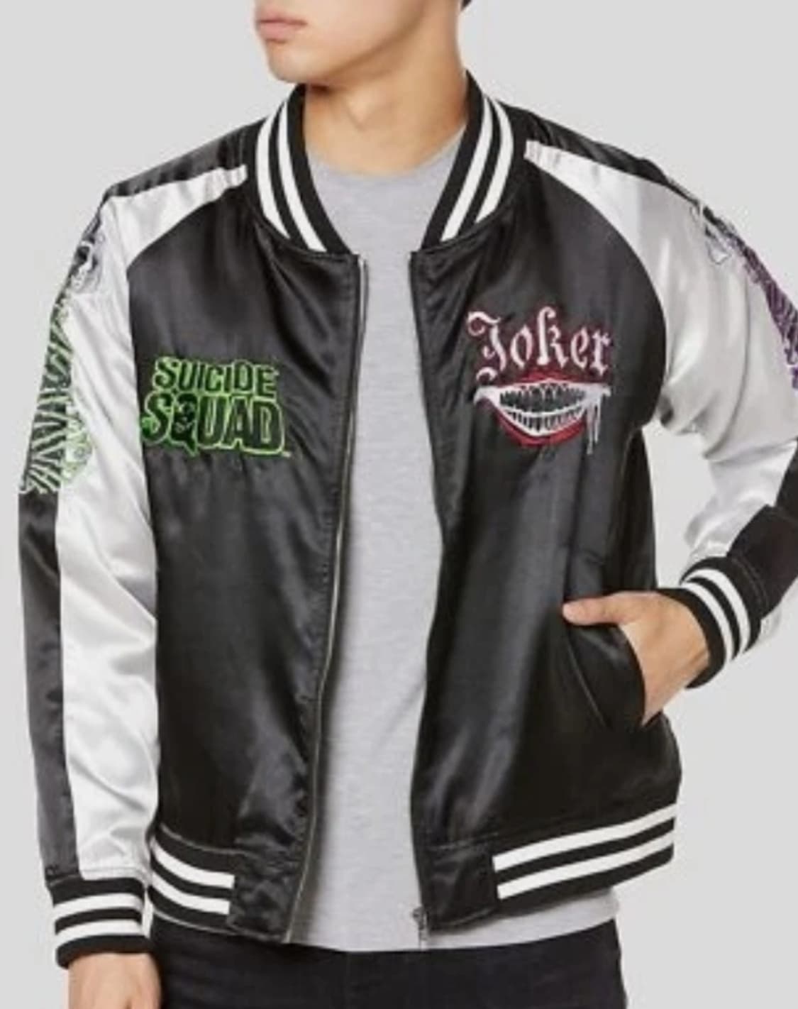 스카잔 수어사이드 스쿼드 조커 자켓 봄버 95 상품이미지3