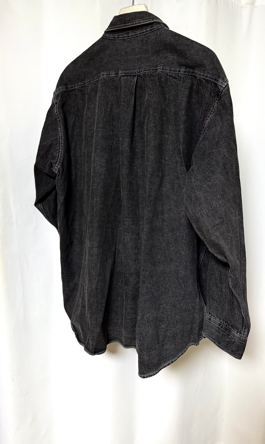 꼼데가르송 99s 田中慶一 빈티지 워시드 데님 셔츠 상품이미지7