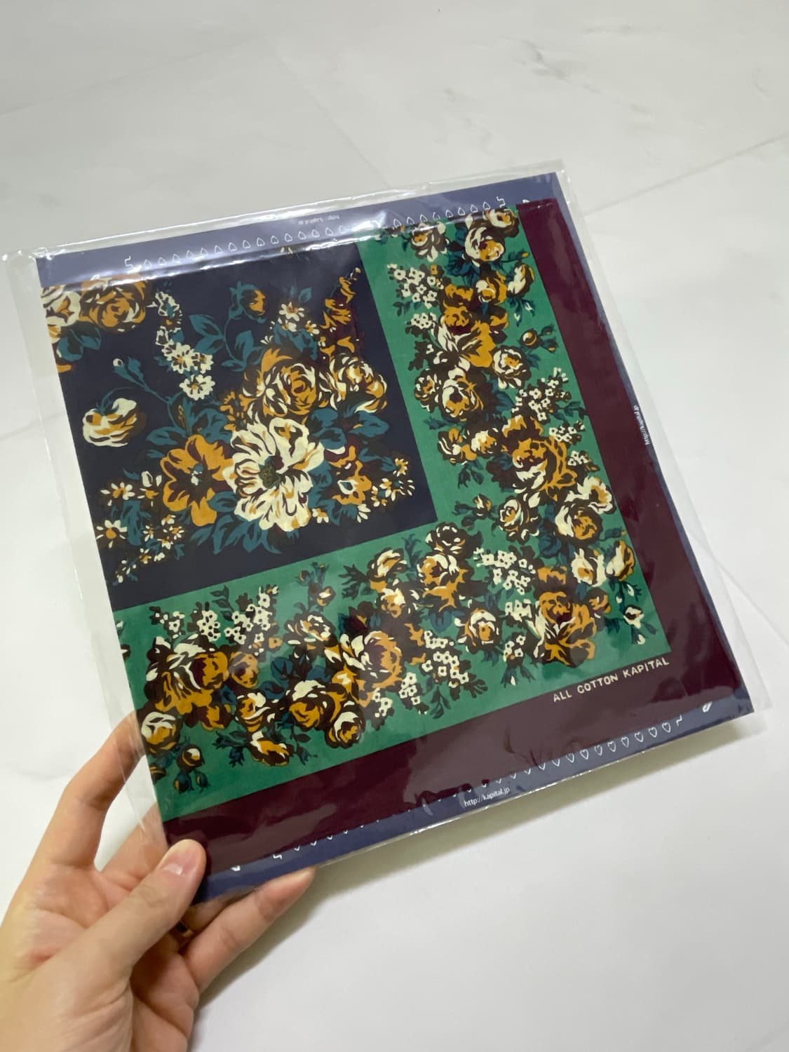 Handkerchief Flower Bandana 상품이미지1