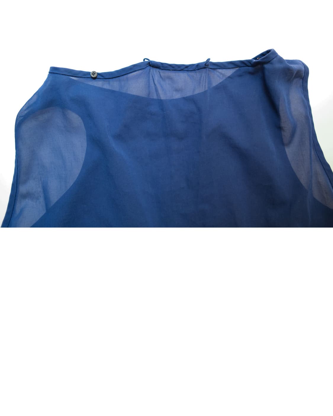 issey miyake HAI 블루 블라우스 상품이미지5