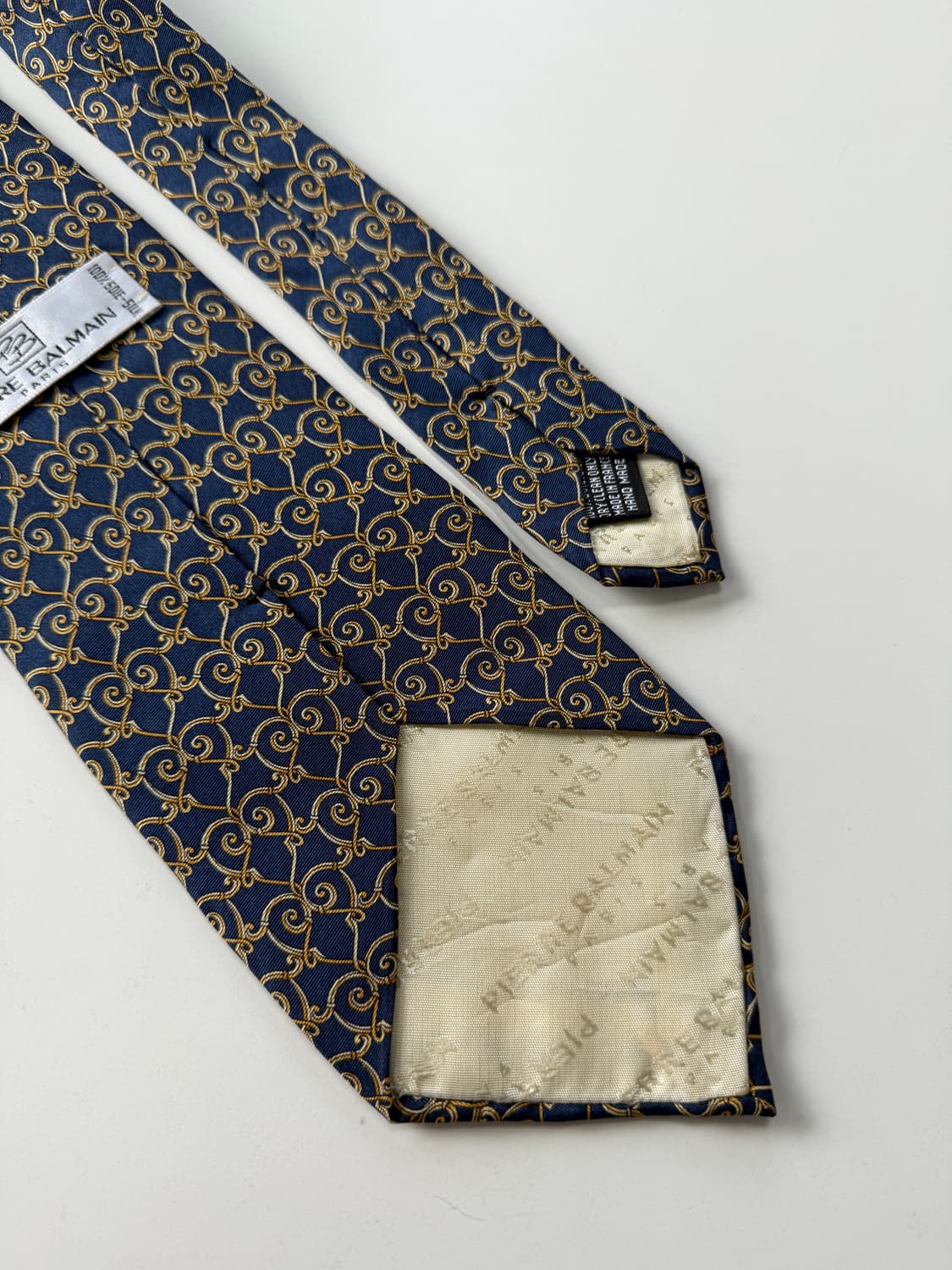 피에르 발망 (PIERRE BALMAIN) 실크 넥타이 9.5cm 상품이미지5