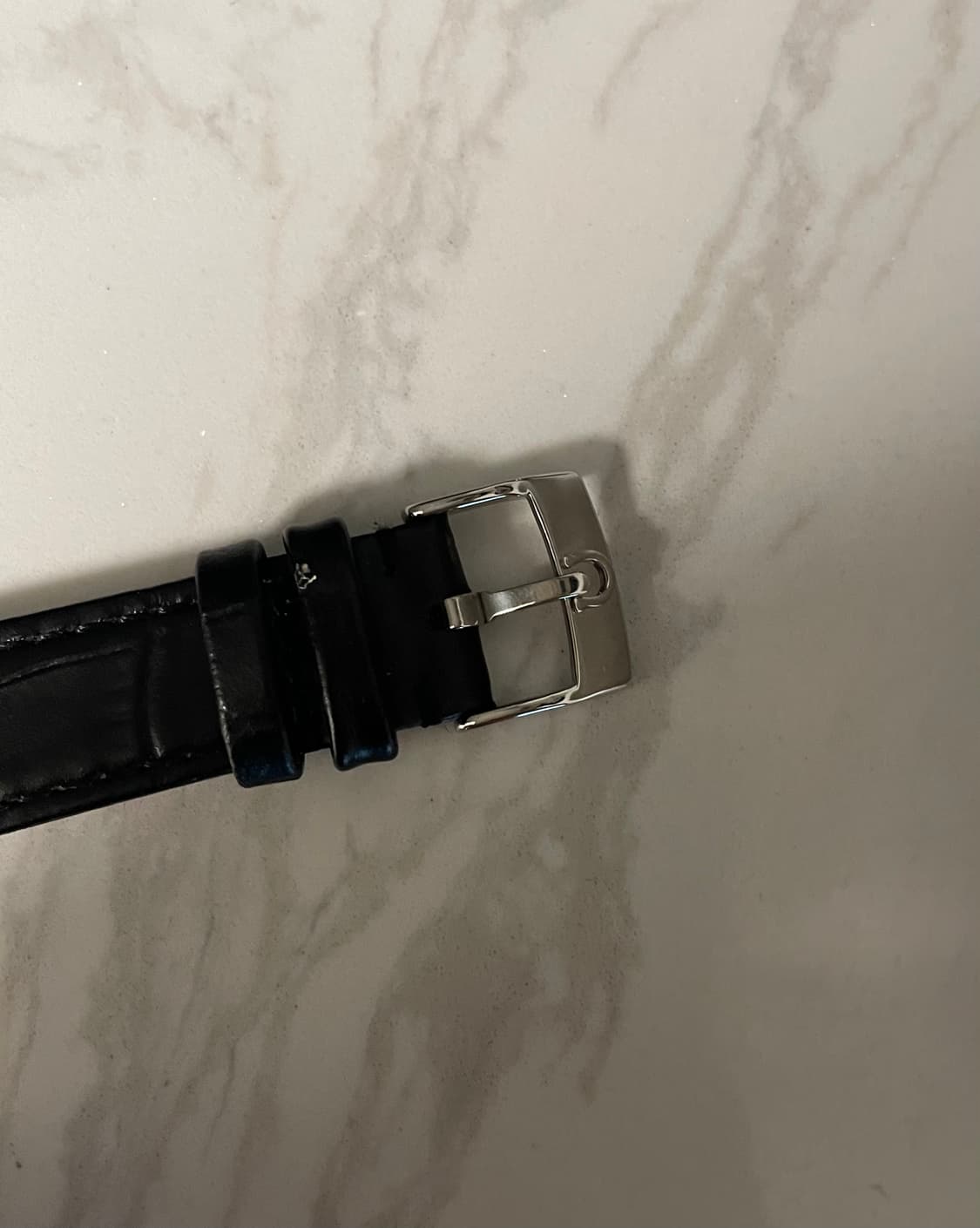 오메가 엘립스 쿠션형 네이비 빈티지 수동 시계 상품이미지6