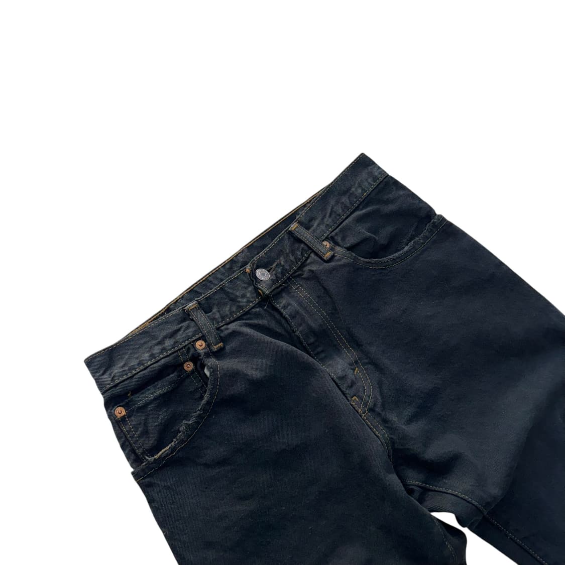 [30] 리바이스 517 블랙다이 부츠컷 데님 블랙진 [lv1198] 상품이미지2