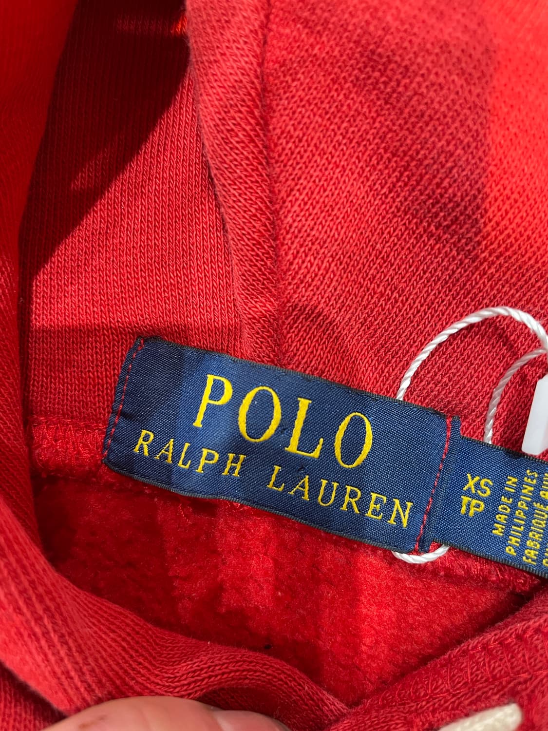 폴로랄프로렌 레드 빅로고 후드티  상품이미지6