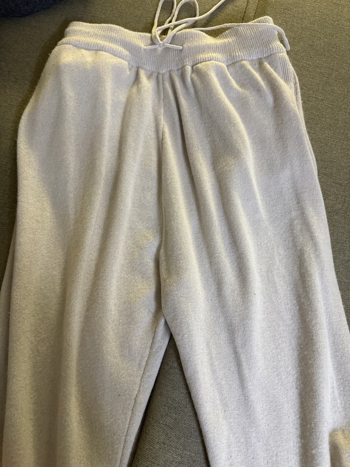 Monoha 모노하 울 캐시미어 조거 상품이미지3