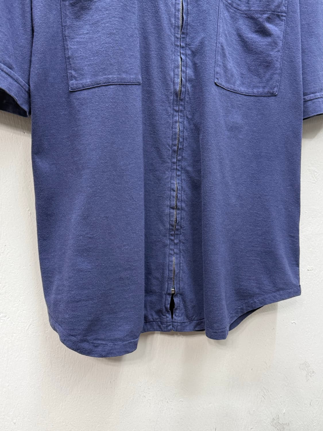 agnès b. Homme Zip-up Short Sleeve Jerse 상품이미지3