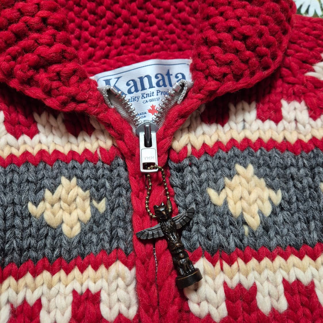 KANATA 카나타 캐나다 코위찬 36사이즈 새상품 상품이미지4