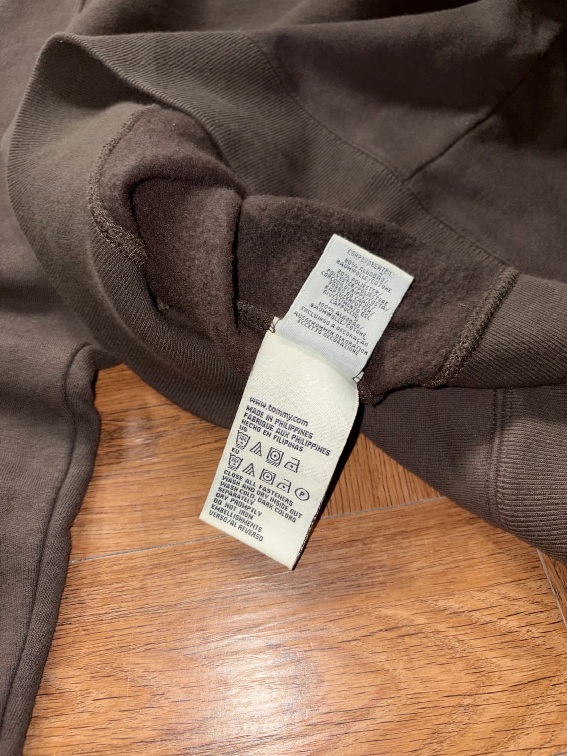 타미힐피거 슬림핏 후드집업 상품이미지7