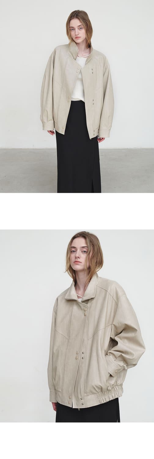 루에브르 가죽자켓  상품이미지2