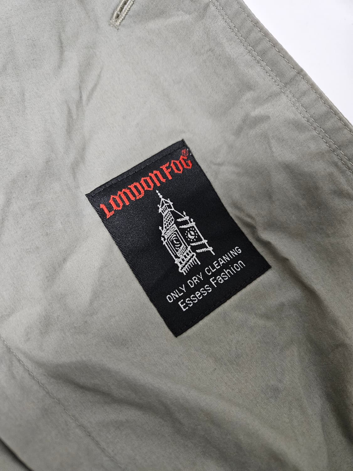 런던포그 더블 견장 롱 트렌치코트 빈티지 그레이 46 (M) 상품이미지8