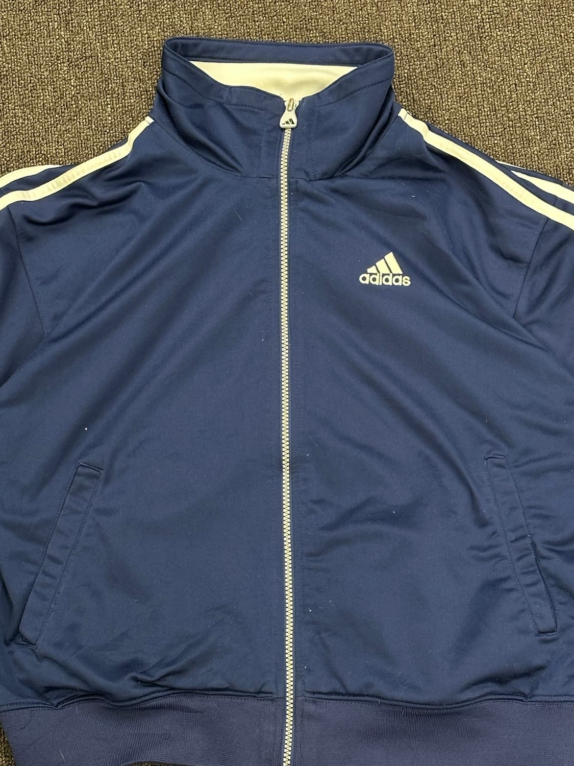 L)아디다스 빈티지 올드스쿨 네이비 져지 상품이미지6