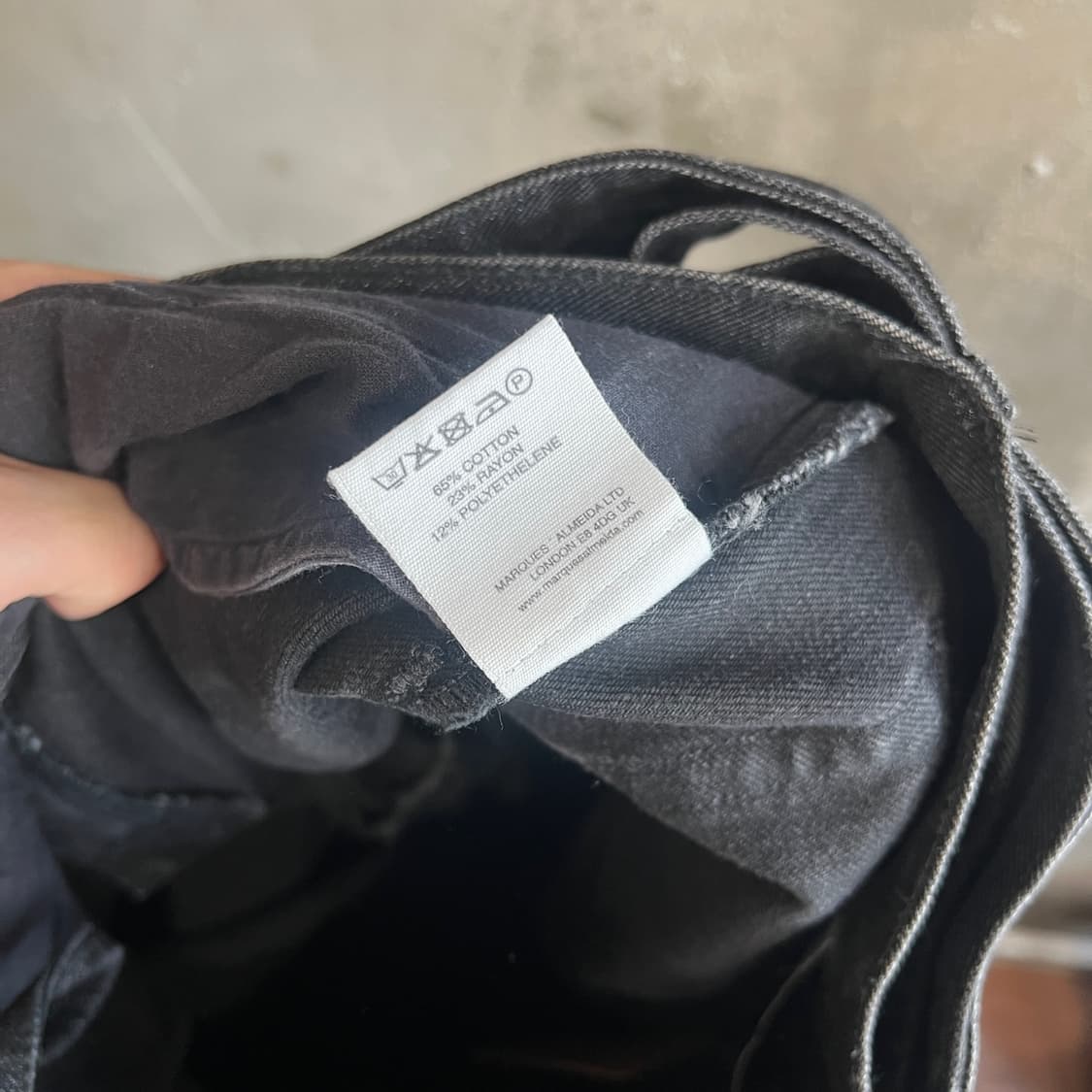 마르케스 알메이다 리버스 와이드 데님 상품이미지7