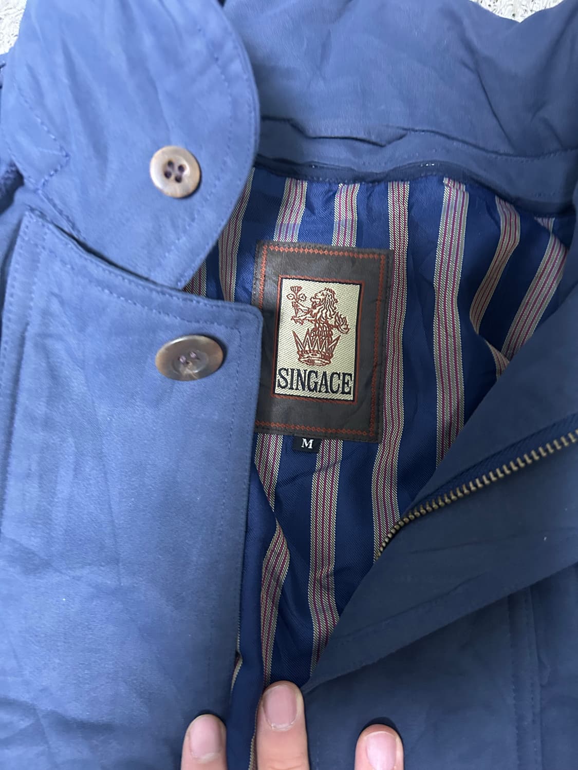 일본판 누빔 야상자켓 사이즈 105 상품이미지3