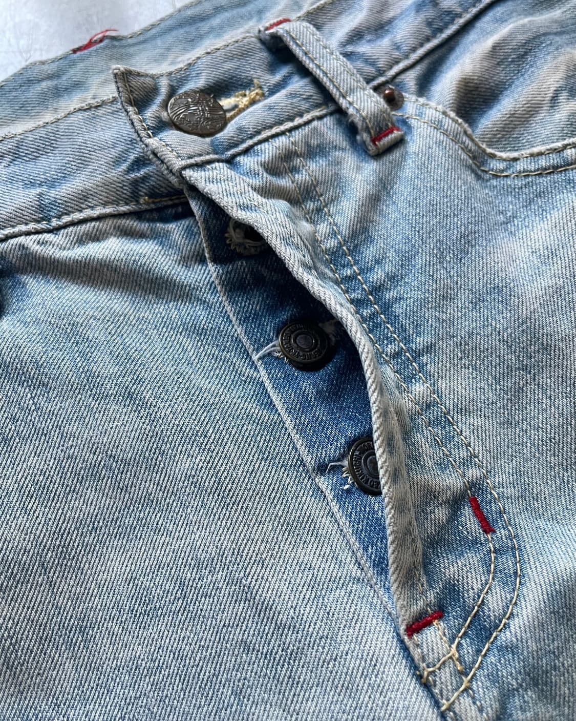 90-00s TAKEO KIKUCHI Embroidery Denim 상품이미지5