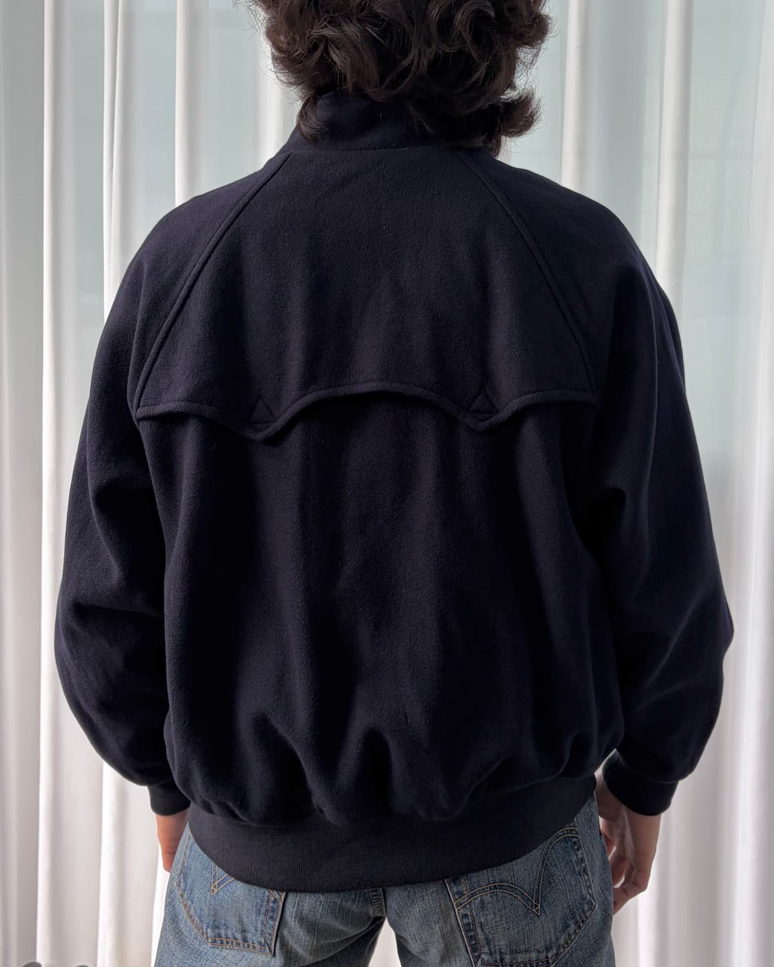 [M]폴로 랄프로렌 울 바라쿠타 자켓 navy 상품이미지3