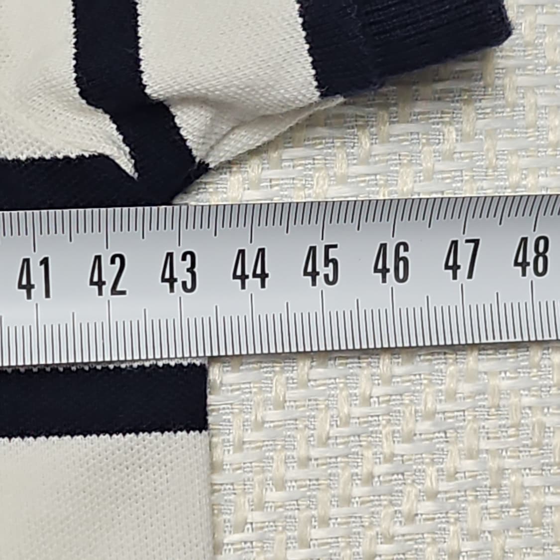 라코스테 여성 스트라이프 카라 티셔츠 38 상품이미지9