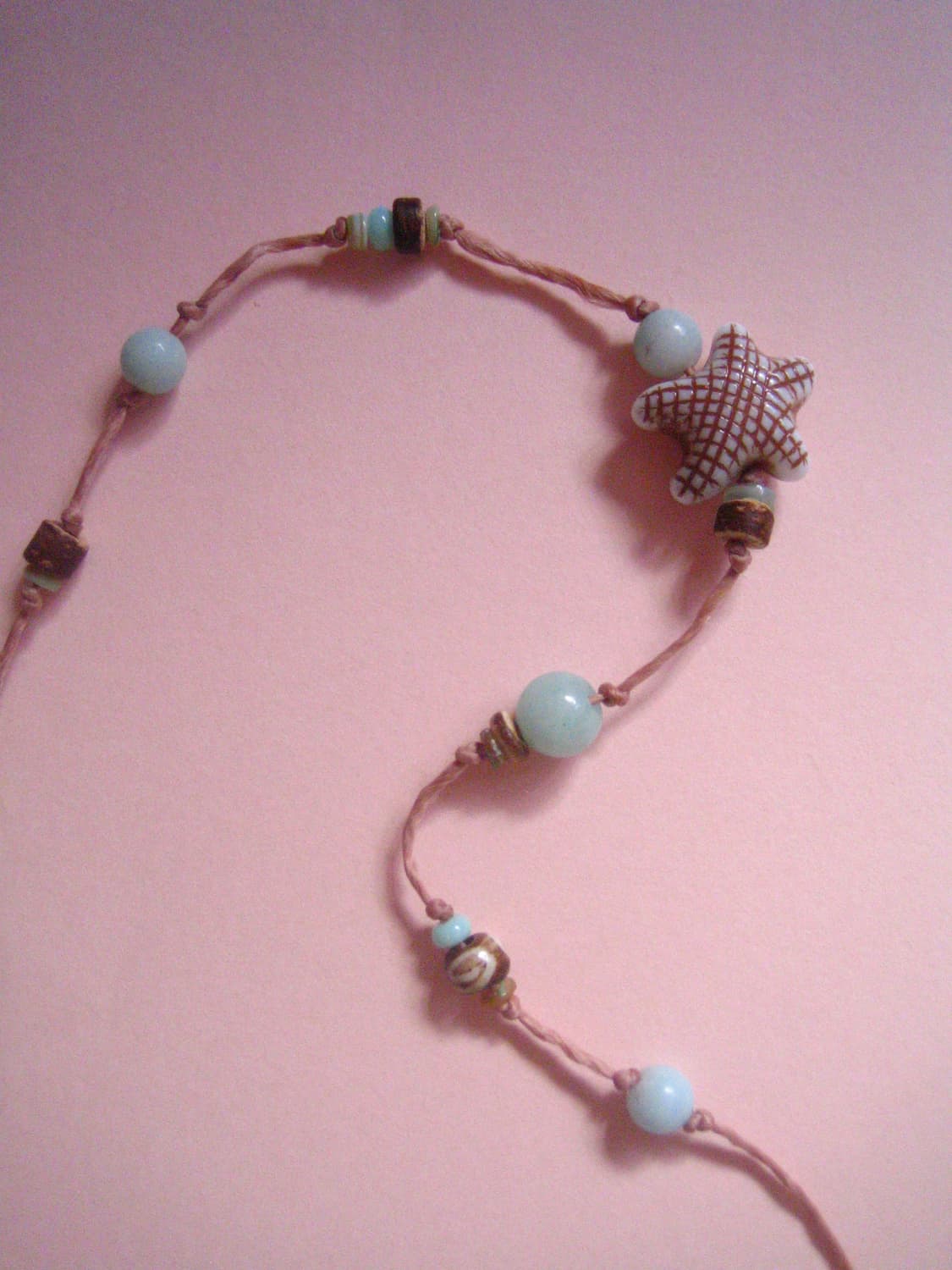 check cookie star necklace 체크 쿠키 스타 목걸이 상품이미지1