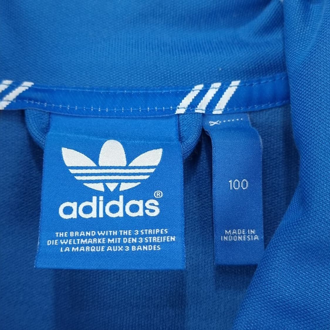 [아디다스] 유로파 져지 트랙탑 집업 자켓 블루 M18225 상품이미지8