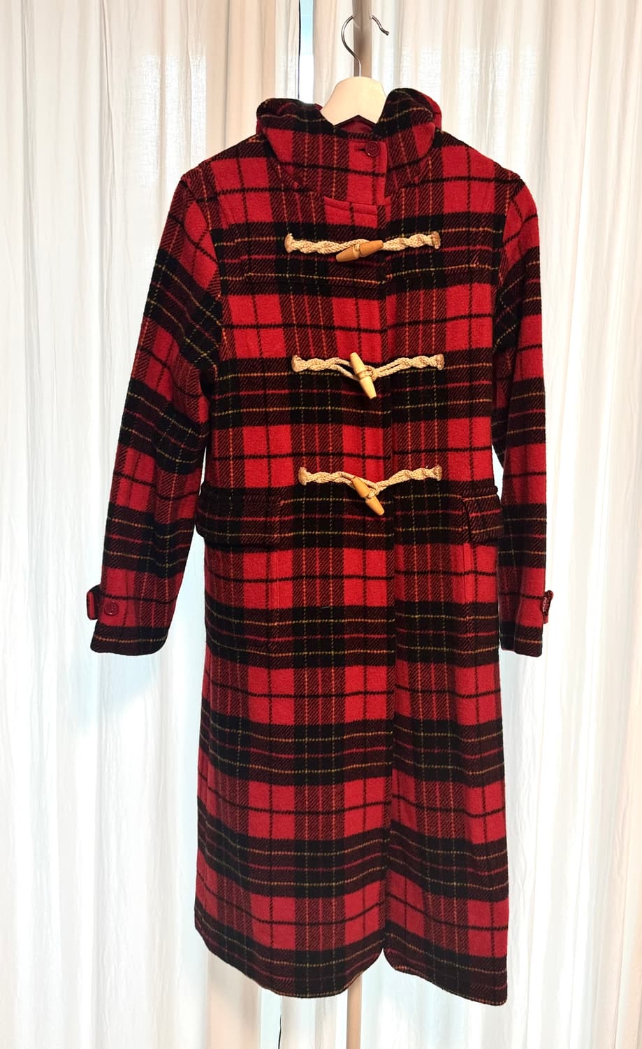 타탄 더플코트 상품이미지1