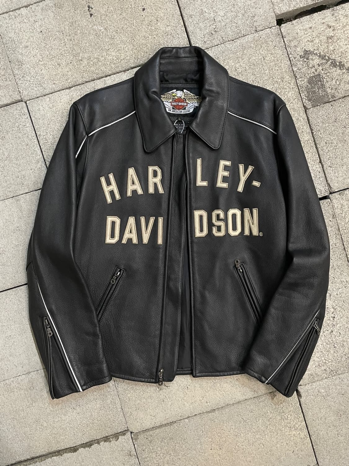 할리 데이비슨 100주년 바이커 자켓  상품이미지1