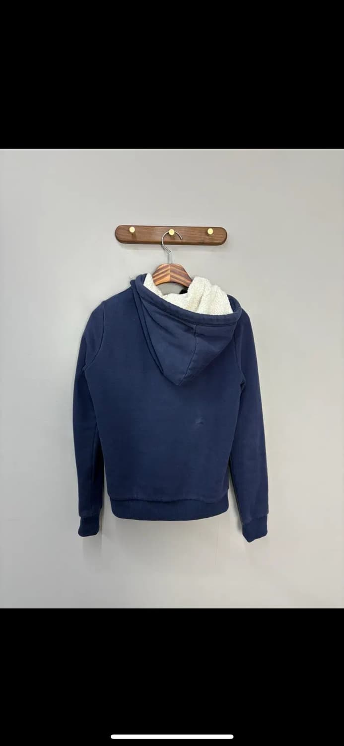 아디다스 네이비 삼선로고 후드집업 H1626 상품이미지4