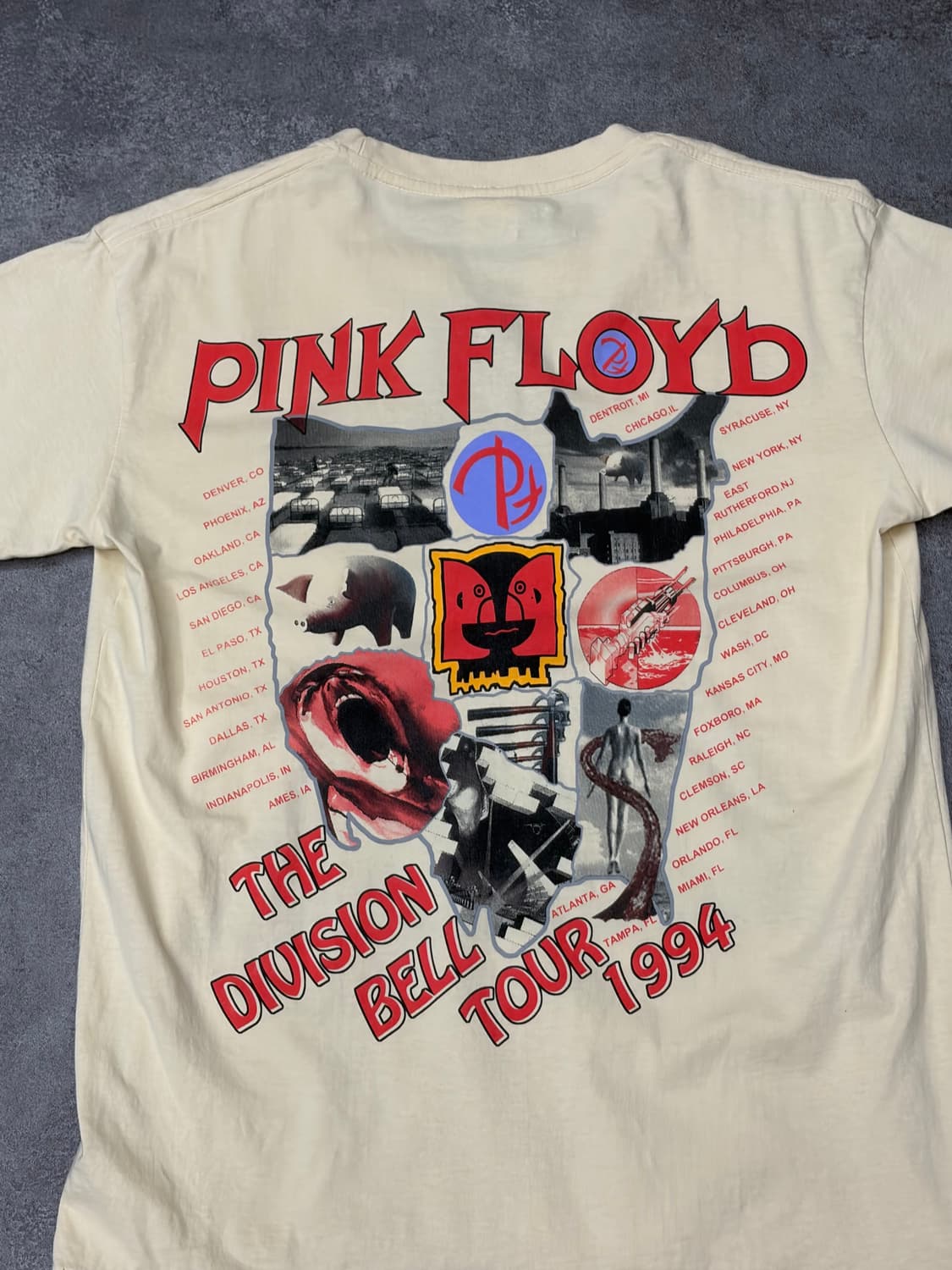 00s Anvil t reprint 핑크플로이드 Division Bell 상품이미지6