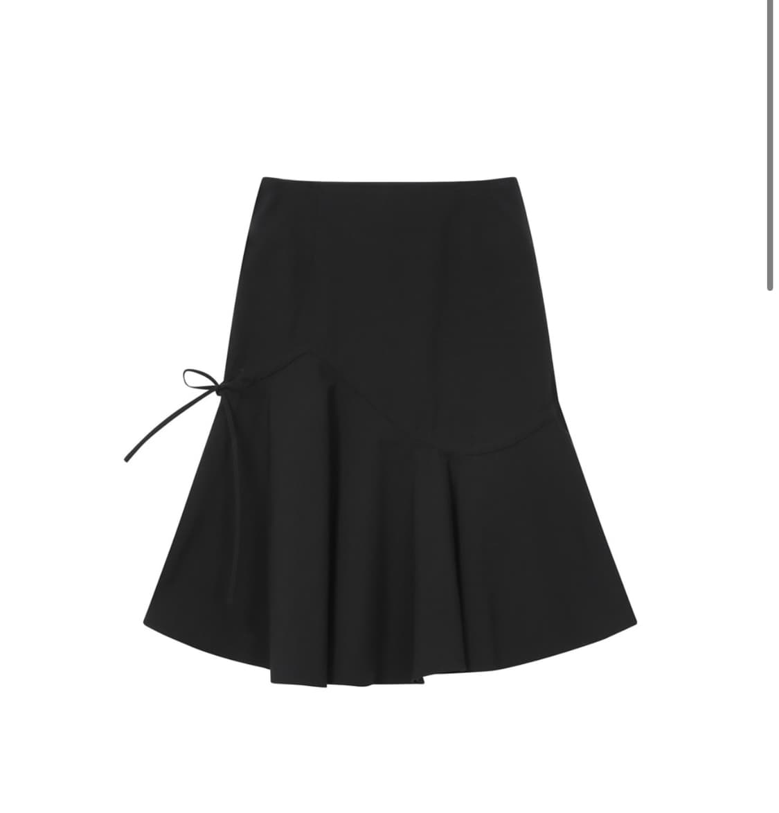 미세키서울 셔링 러플 미디 스커트  상품이미지3
