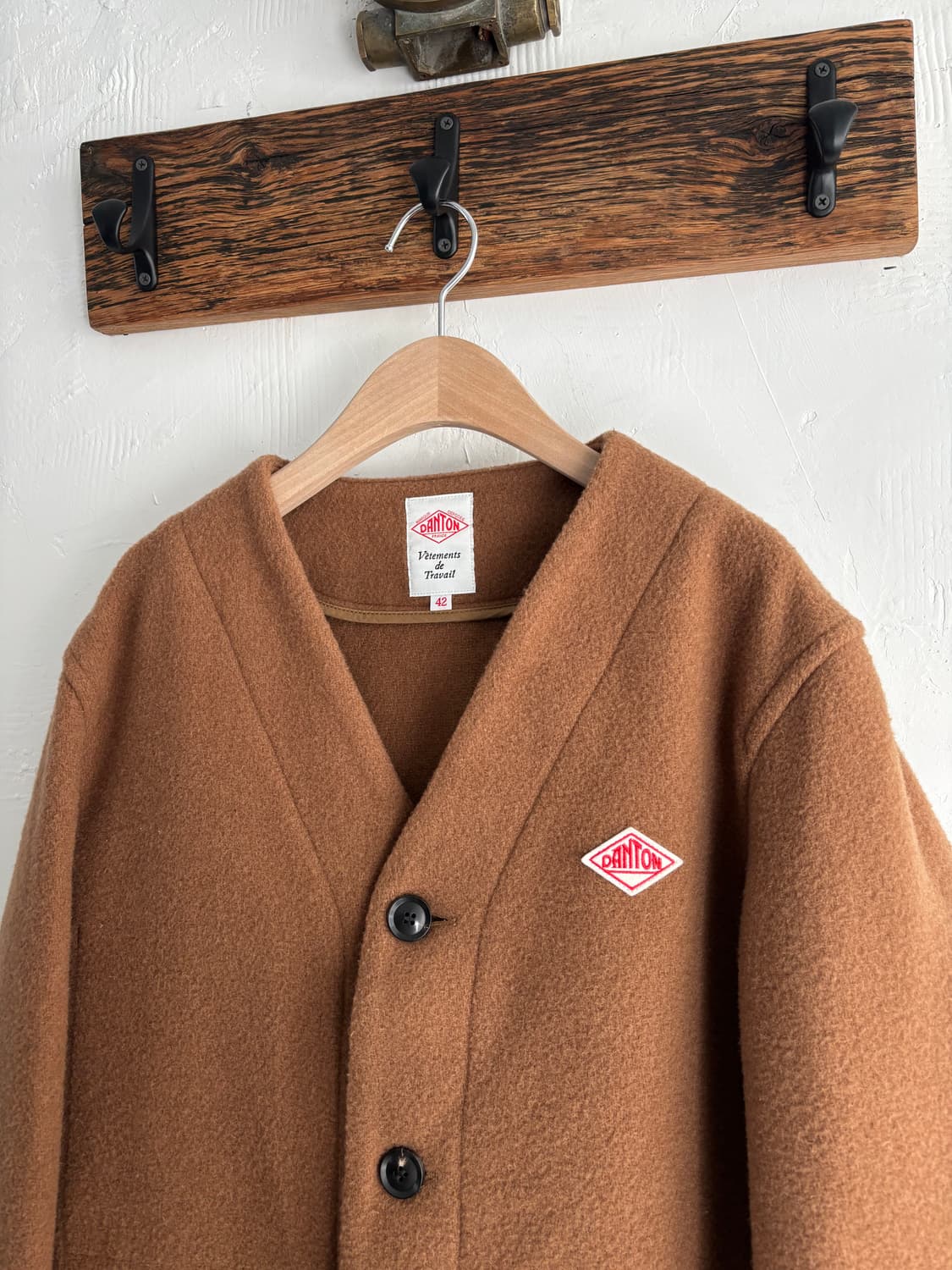 Danton 단톤 카라리스 브라운 울 자켓 상품이미지2