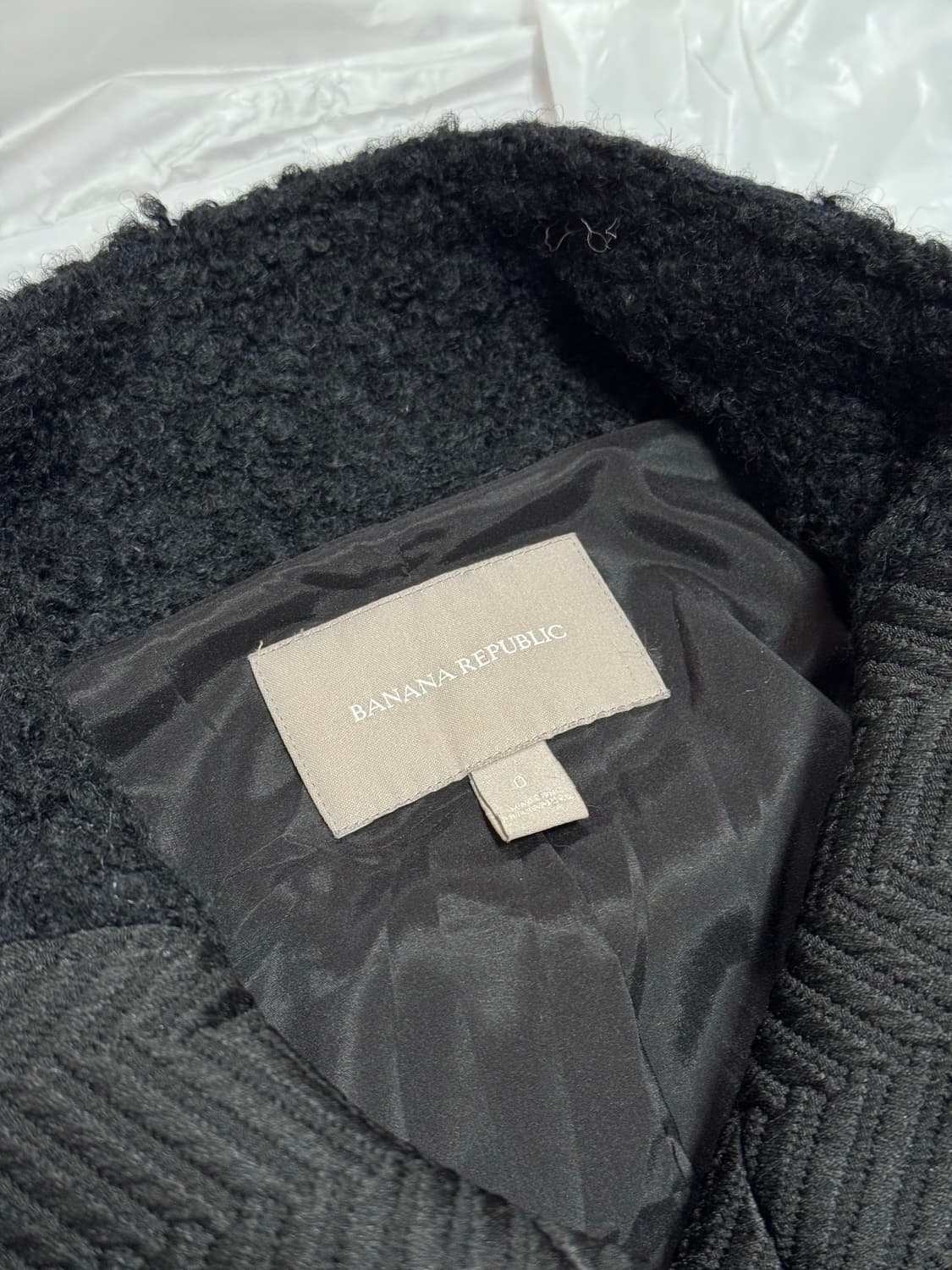 banana republic / 바나나리퍼블릭 하이넥 크롭 버튼 자켓 상품이미지4