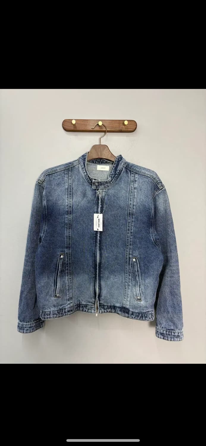 르메이 데님 워싱 라이더 자켓 H1711 상품이미지2